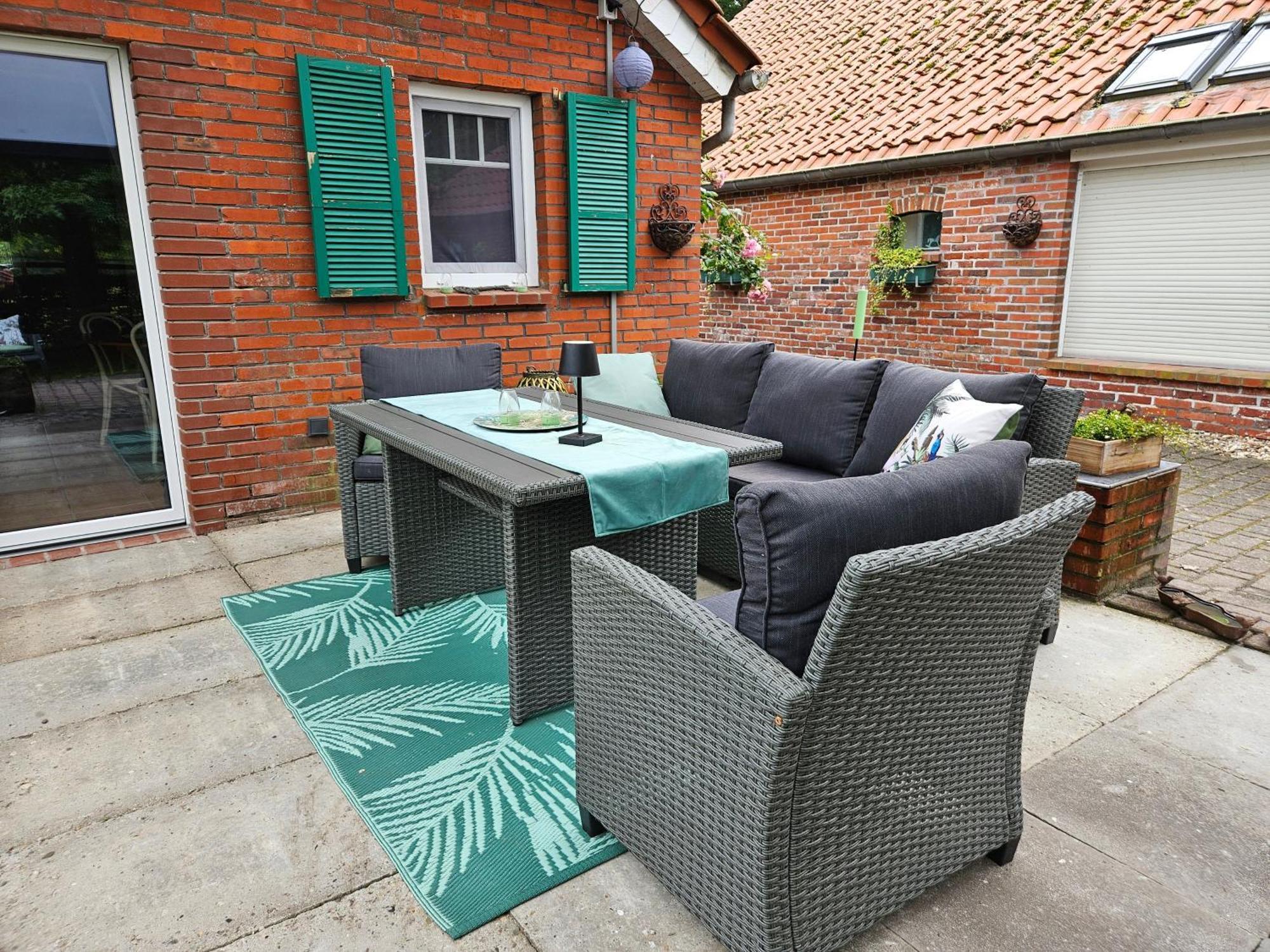 Kleines Ferienhaus Luettje Backhuus 35516 Uplengen Exteriér fotografie