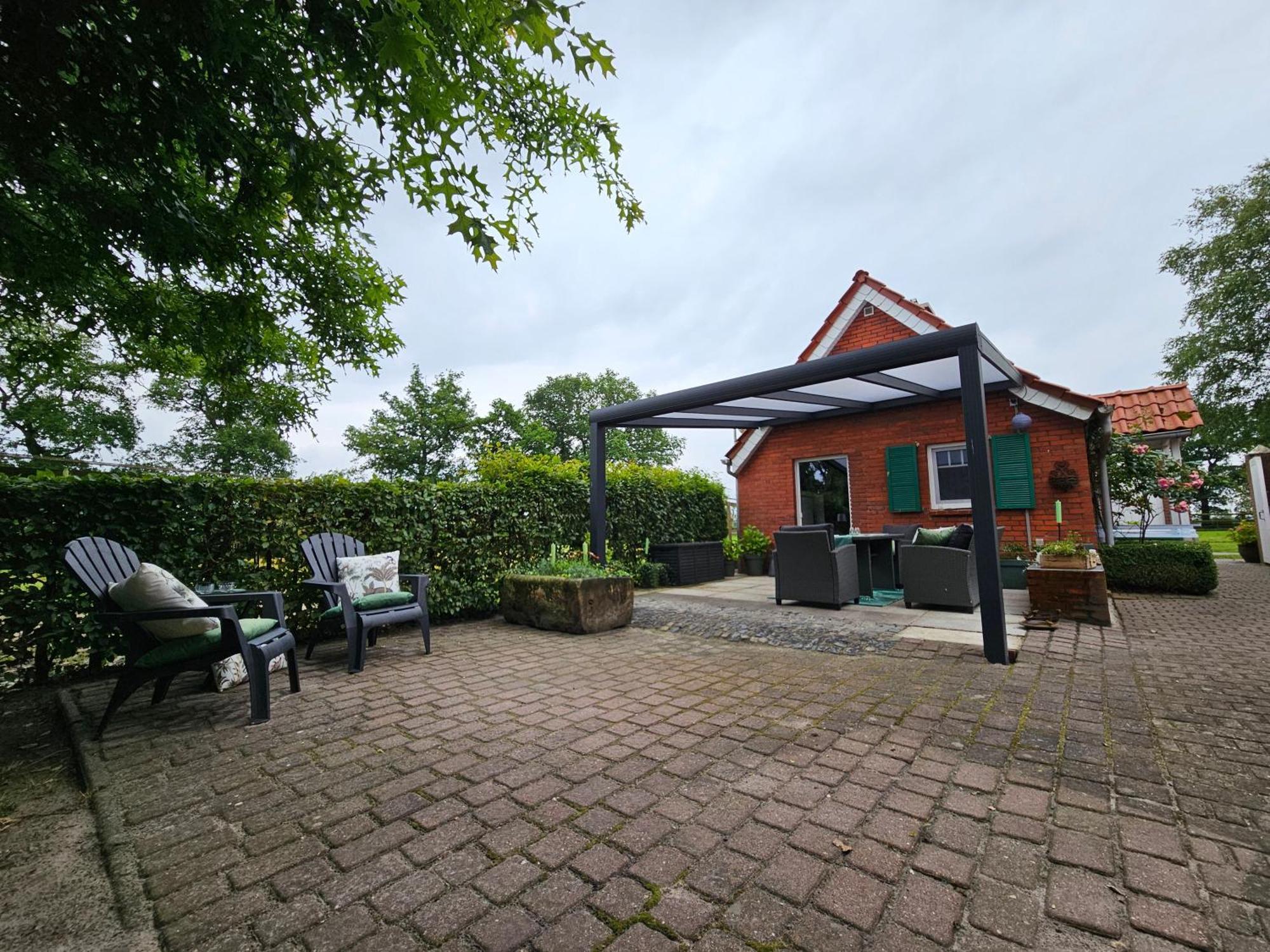 Kleines Ferienhaus Luettje Backhuus 35516 Uplengen Exteriér fotografie