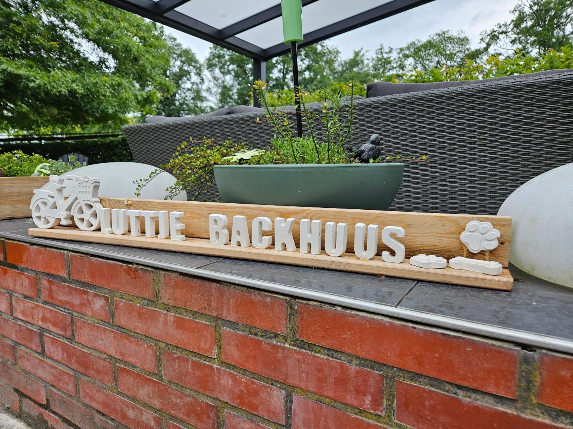 Kleines Ferienhaus Luettje Backhuus 35516 Uplengen Exteriér fotografie
